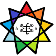 The nine-pointed star is a symbol of the Bahai Faith